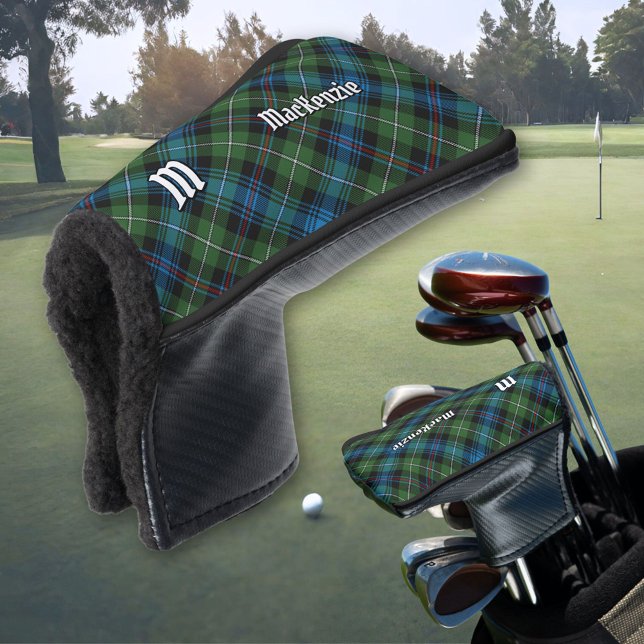 Couvre-club De Golf Clan MacKenzie Tartan Golf Head Cover (Créateur téléchargé)