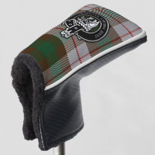 Couvre-club De Golf Clan MacKinnon Crest & Hunting Tartan Golf Head Co