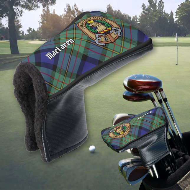 Couvre-club De Golf Clan MacLaren Crest sur Tartan (Créateur téléchargé)