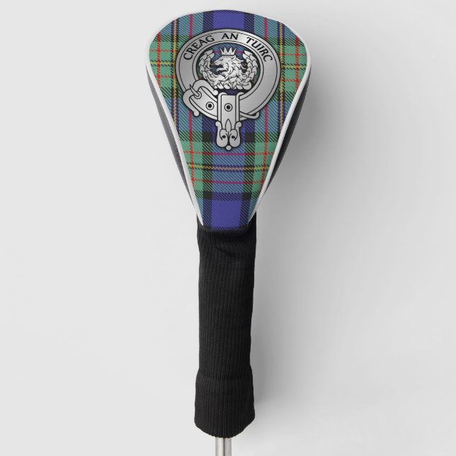 Couvre-club De Golf Clan MacLaren Crest & Tartan (Devant)