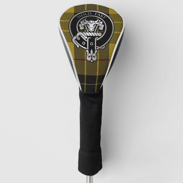 Couvre-club De Golf Clan MacLeod Crest & Tartan Golf Head Cover (Devant)