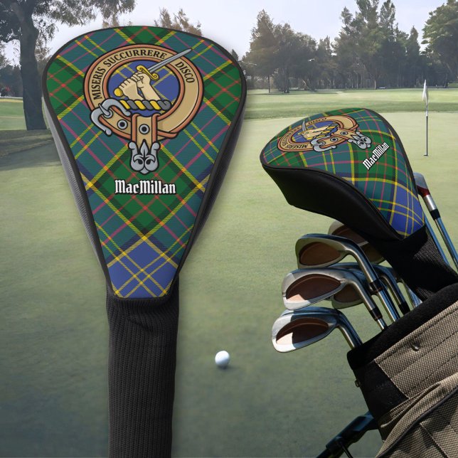 Couvre-club De Golf Clan MacMillan Crest sur la chasse Tartan (Créateur téléchargé)