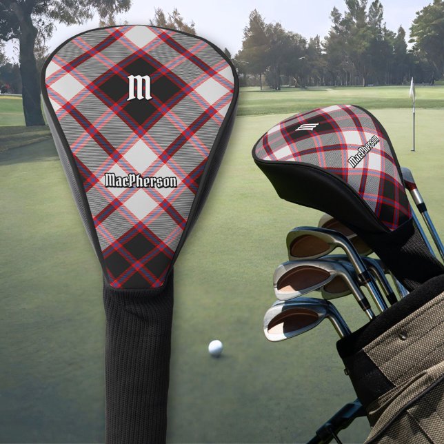 Couvre-club De Golf Clan MacPherson Chasse Tartan Golf Head Cover (Créateur téléchargé)