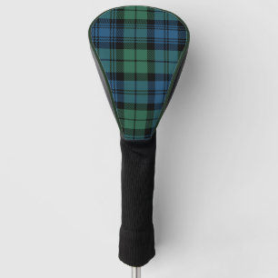 Couvre-club De Golf Clan Plaid Campbell Rustic Green Tartan
