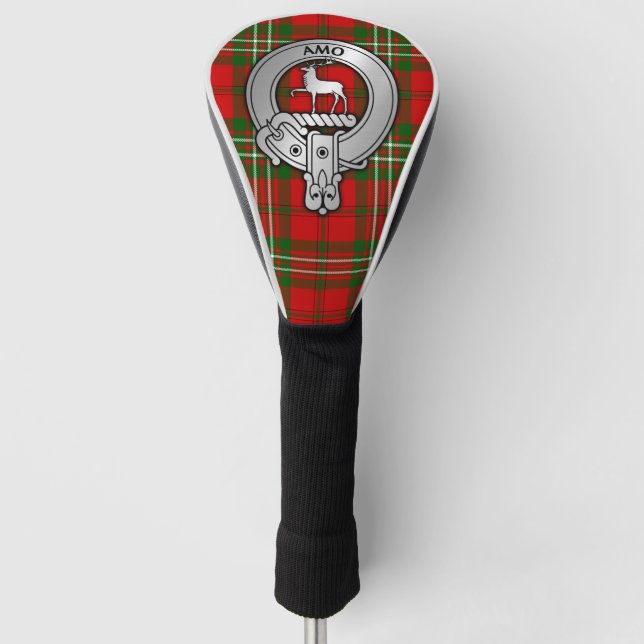 Couvre-club De Golf Clan Scott Crest & Tartan (Devant)