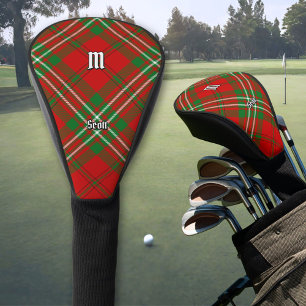 Couvre-club De Golf Clan Scott Red Golf Head Cover