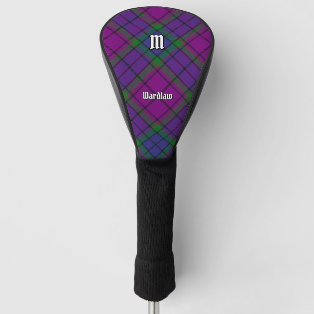 Couvre-club De Golf Clan Wardlaw Tartan (Devant)
