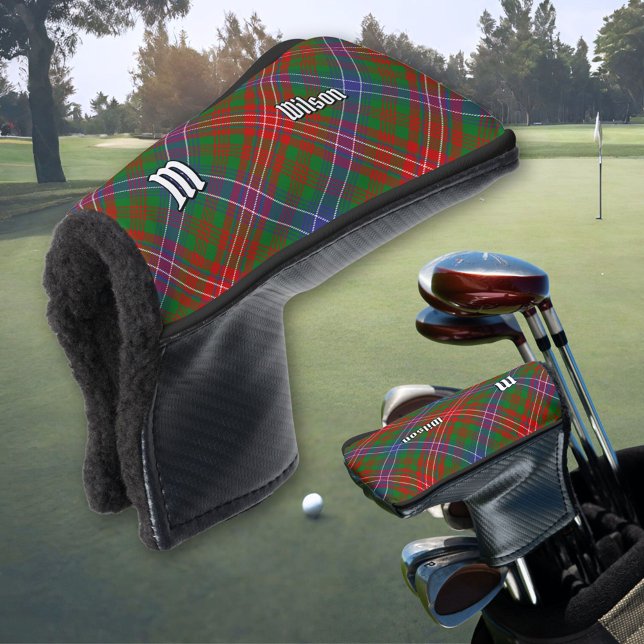 Couvre-club De Golf Clan Wilson Modern Tartan (Créateur téléchargé)
