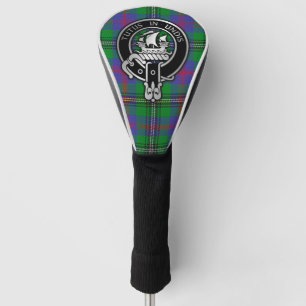 Couvre-club De Golf Clan Wood Crest & Tartan Golf Head Cover