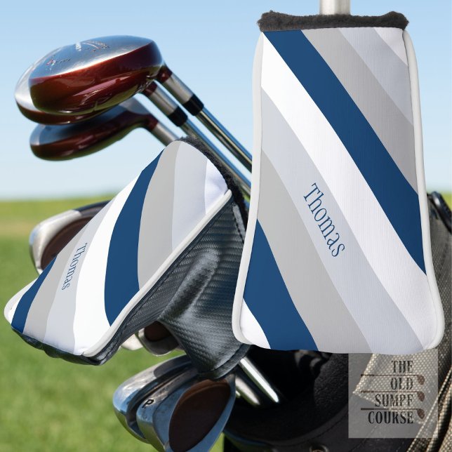 Couvre-club De Golf Classical Medical Four Color, Name (Créateur téléchargé)