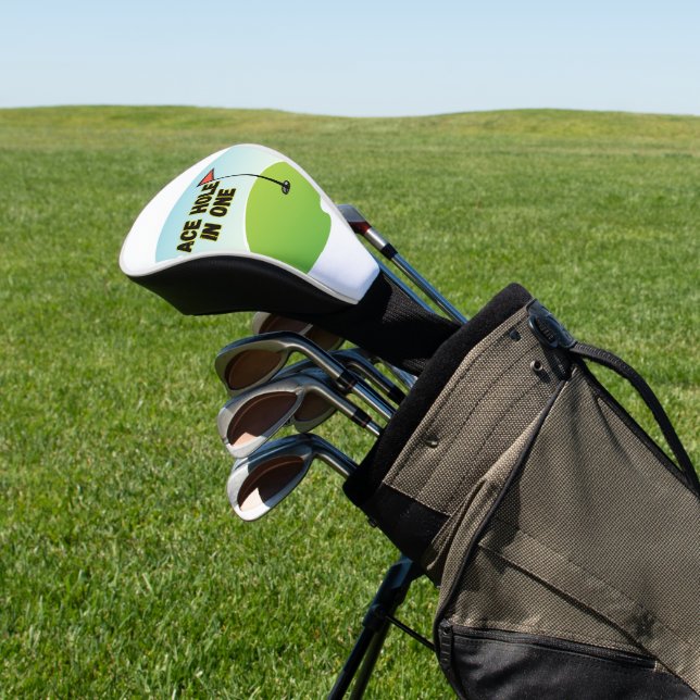 Couvre-club De Golf Classique As Trou en un (In Situ)