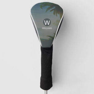 Couvre-club De Golf Classique Tropical Personnalisé