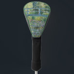 Couvre-club De Golf Claude Monet - Eau Lily étang, Harmonie verte<br><div class="desc">Etang Lily,  Harmonie Verte / Le Bassin aux Nympheas,  Harmonie Verte par Claude Monet en 1899</div>