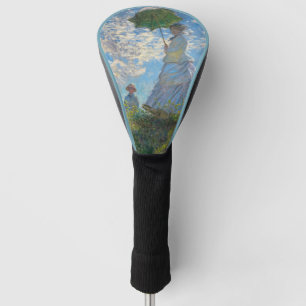 Couvre-club De Golf Claude Monet - La Promenade, Femme avec un Parasol