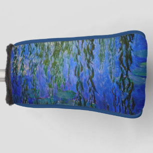 Couvre-club De Golf Claude Monet - Nymphéas avec saule pleureur