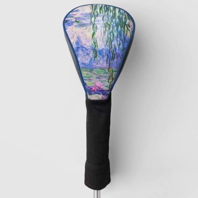 Couvre-club De Golf Claude Monet - Nymphéas / Nymphéas 1919 (Devant)