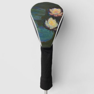 Couvre-club De Golf Claude Monet Nymphéas Peinture à l'huile impressio