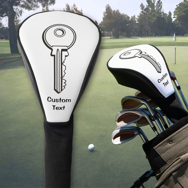 Couvre-club De Golf Clé simple (Créateur téléchargé)