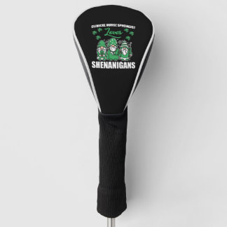 Couvre-club De Golf Clinique Infirmière spécialisée St.Patrick's Day