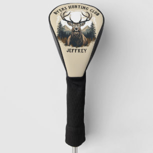 Couvre-club De Golf Club de chasse aux cerfs beige rustique