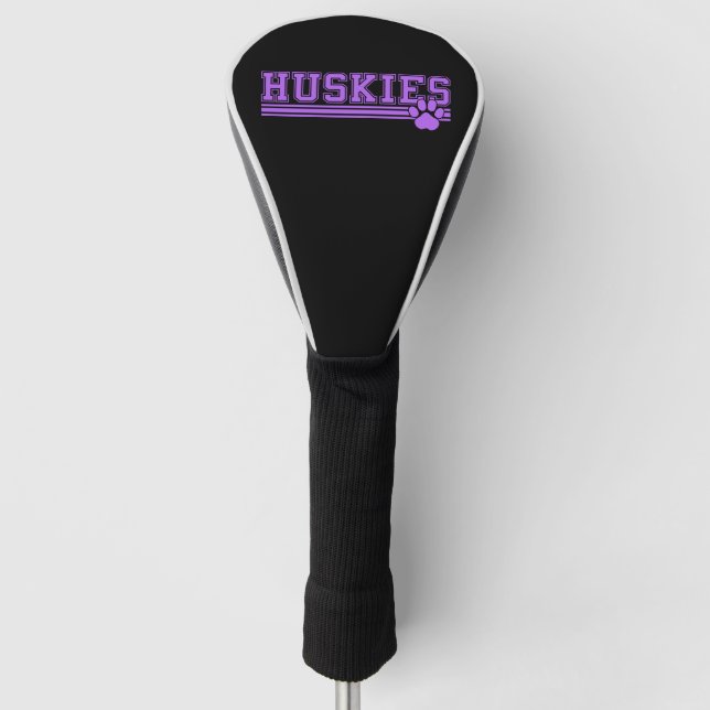 Couvre-club De Golf Club Huskies (Devant)