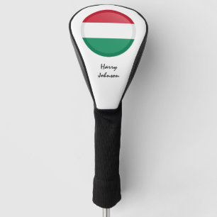 Couvre-club De Golf Clubs De Golf Hongrois Drapeau Et Monogrammes Couv