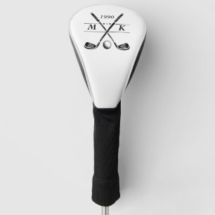 Couvre-club De Golf Clubs de golf Monogram personnalisés