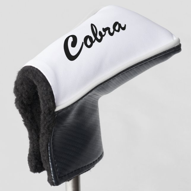 Couvre-club De Golf Cobra blanc (Devant 3/4)