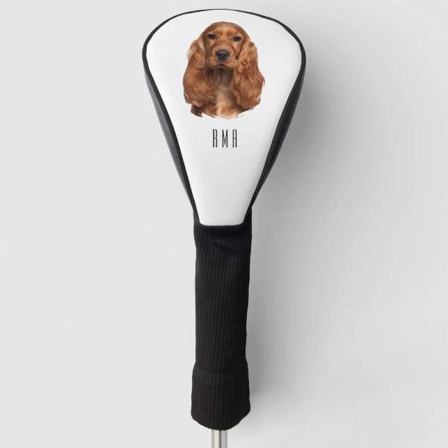 Couvre-club De Golf Cocker Spaniel (Devant)