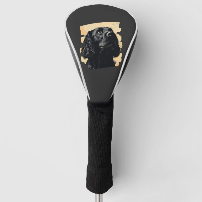 Couvre-club De Golf Cocker Spaniel  (Devant)