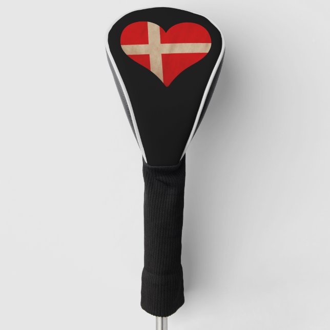Couvre-club De Golf Coeur du Danemark (Devant)
