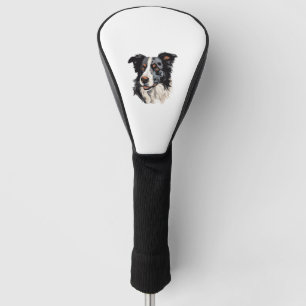Couvre-club De Golf Collie Bordure Design célèbre - Design le plus int