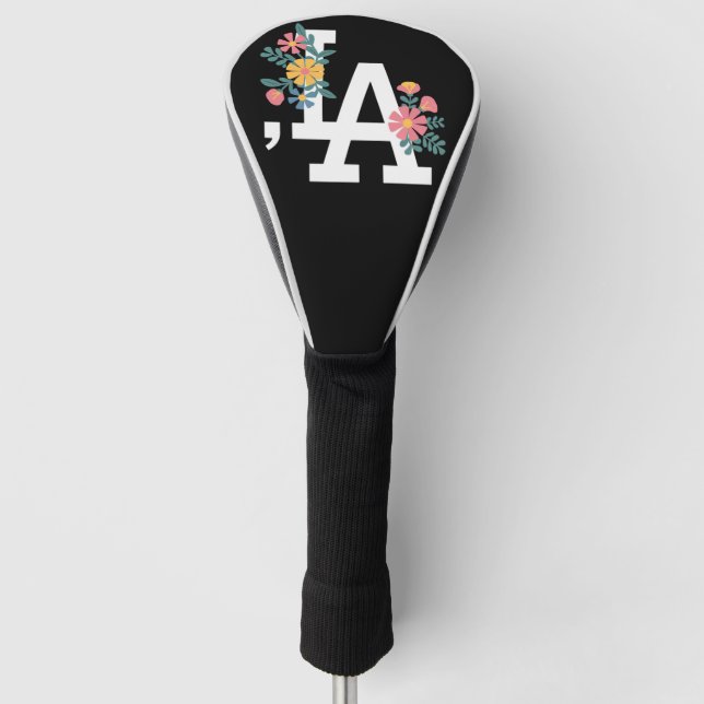 Couvre-club De Golf Comma la Floral Kamala Harris Pour Président 2024 (Devant)