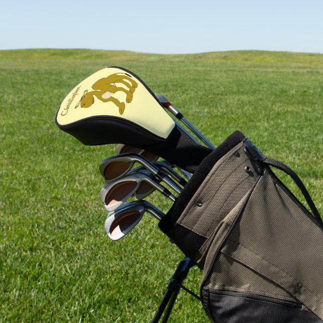 Couvre-club De Golf Conception de chameau dromadaire (In Situ)