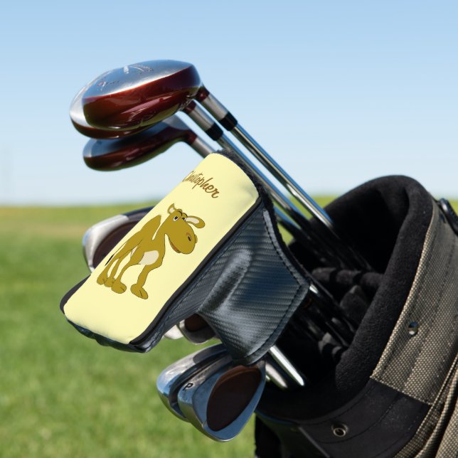 Couvre-club De Golf Conception de chameau dromadaire (In Situ)