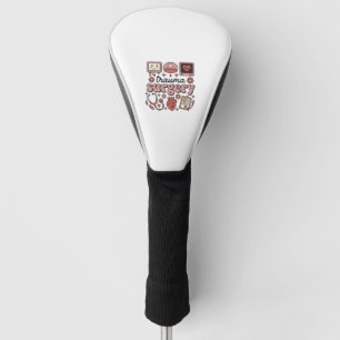 Couvre-club De Golf Conception de chemise vectorielle médicale vintage