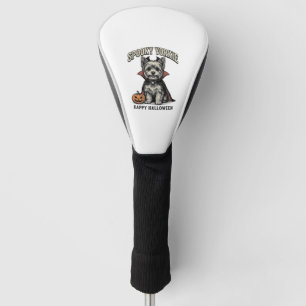 Couvre-club De Golf Conception de chemise vintage de chien de Hallowee