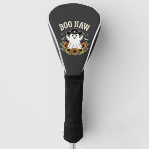 Couvre-club De Golf Conception de fantôme Halloween Western Boo Haw