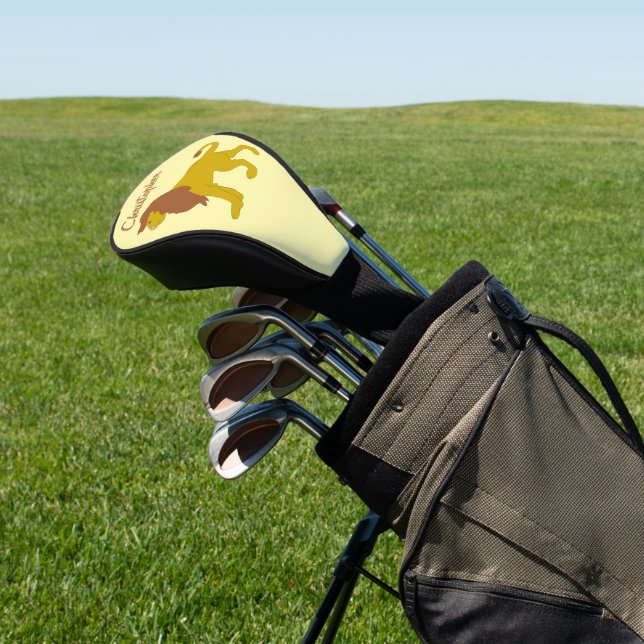 Couvre-club De Golf Conception de lion (In Situ)