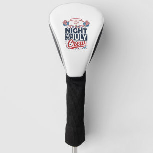 Couvre-club De Golf Conception de maillot patriotique d'infirmière de