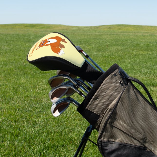 Couvre-club De Golf Conception de renard (In Situ)
