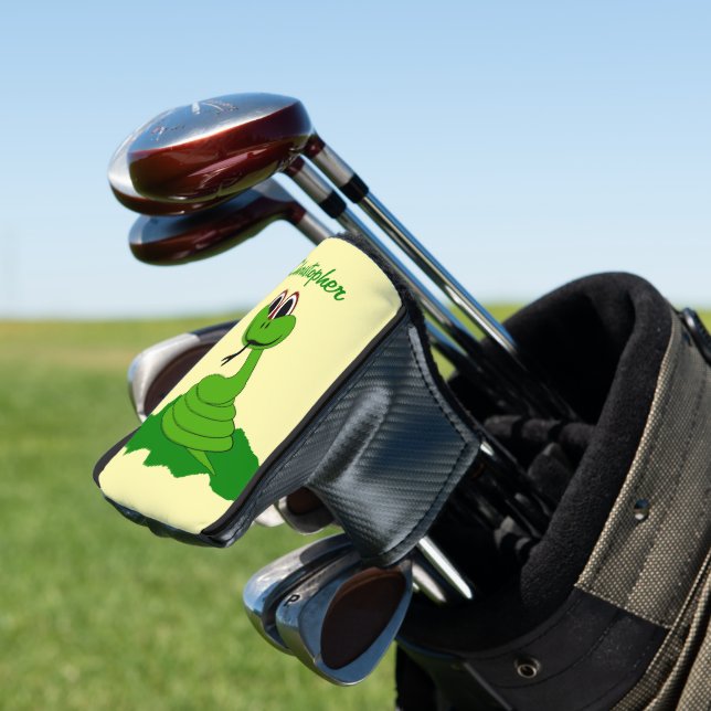 Couvre-club De Golf Conception de serpent (In Situ)