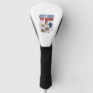 Couvre-club De Golf Conception de T-shirt de Bière de Feux d'Artifice 