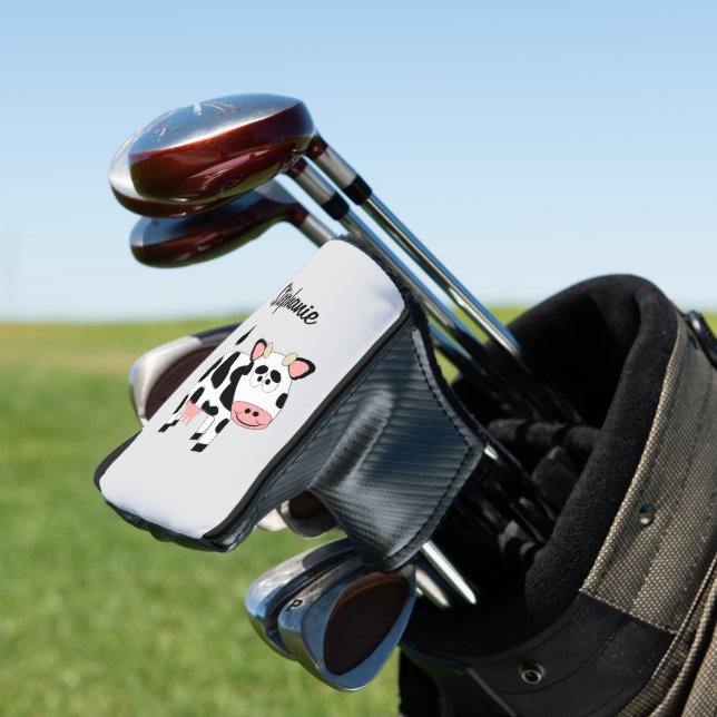 Couvre-club De Golf Conception de vache (In Situ)