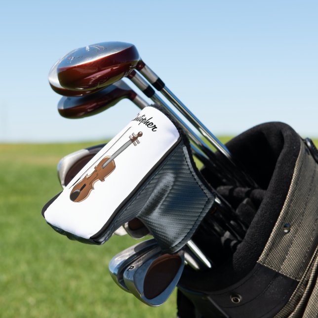 Couvre-club De Golf Conception de violon (In Situ)