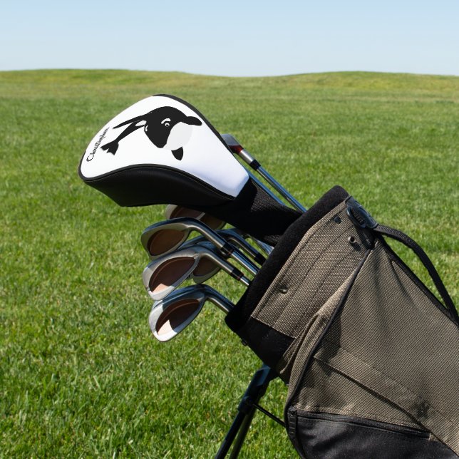 Couvre-club De Golf Conception d'épaulard (In Situ)