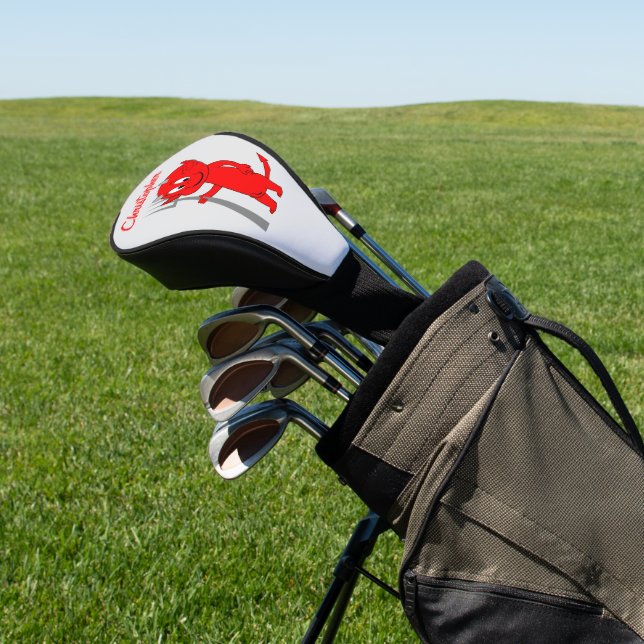Couvre-club De Golf Conception du Diable Rouge (In Situ)
