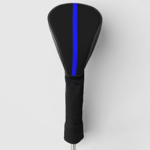 Couvre-club De Golf Conception graphique Symbolique en Ligne Bleue Min