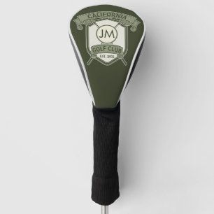 Couvre-club De Golf Conception monographique personnalisée du club de