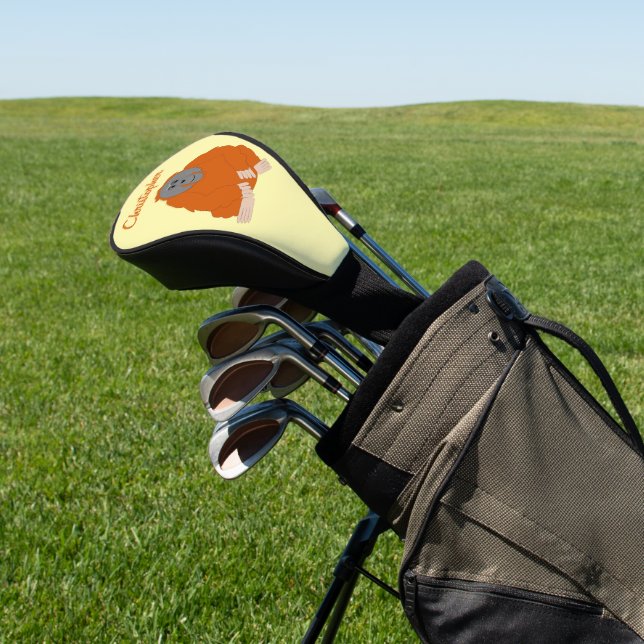Couvre-club De Golf Conception Orang-outan (In Situ)
